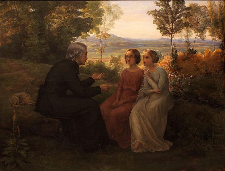 Louis Janmot The weed grain china oil painting image
